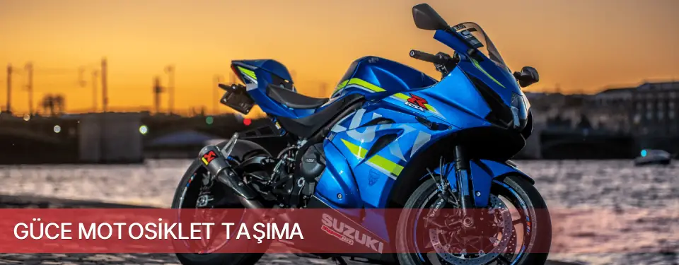 Güce İlçemi Motosiklet Taşıma